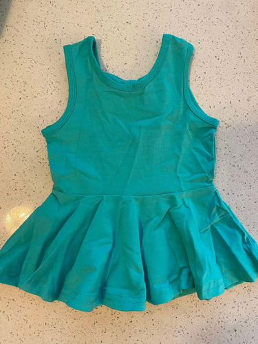 Aqua Tank Peplum