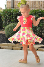 Load image into Gallery viewer, A is for Apple Twirl Dress