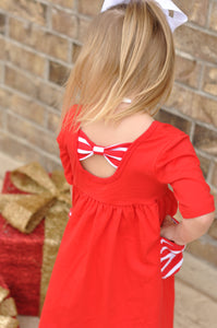 Candy Cane Pocket Dress