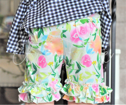 Floral Pocket Shorties