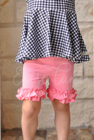 Pink Rose Pocket Shorties