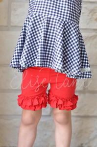 Red Pocket Shorties