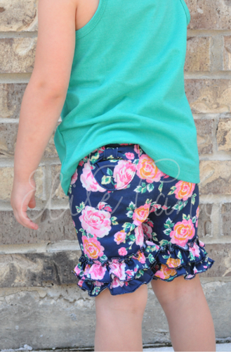 Rosie Posie Pocket Shorties