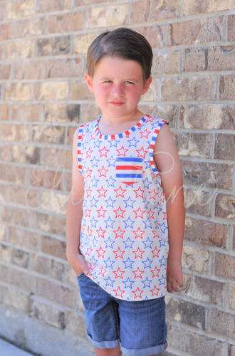 Stars & Stripes Pocket Tank