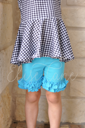 Turquoise Pocket Shorties